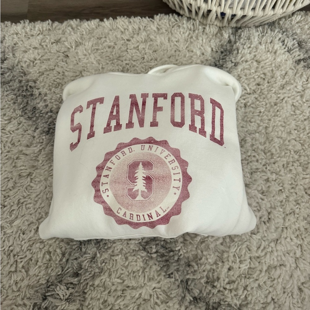 Stanford University White Hoodie